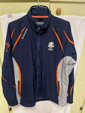 Sunice full zip windbreaker sz L Ryder Cup 2020 Whistling Straits